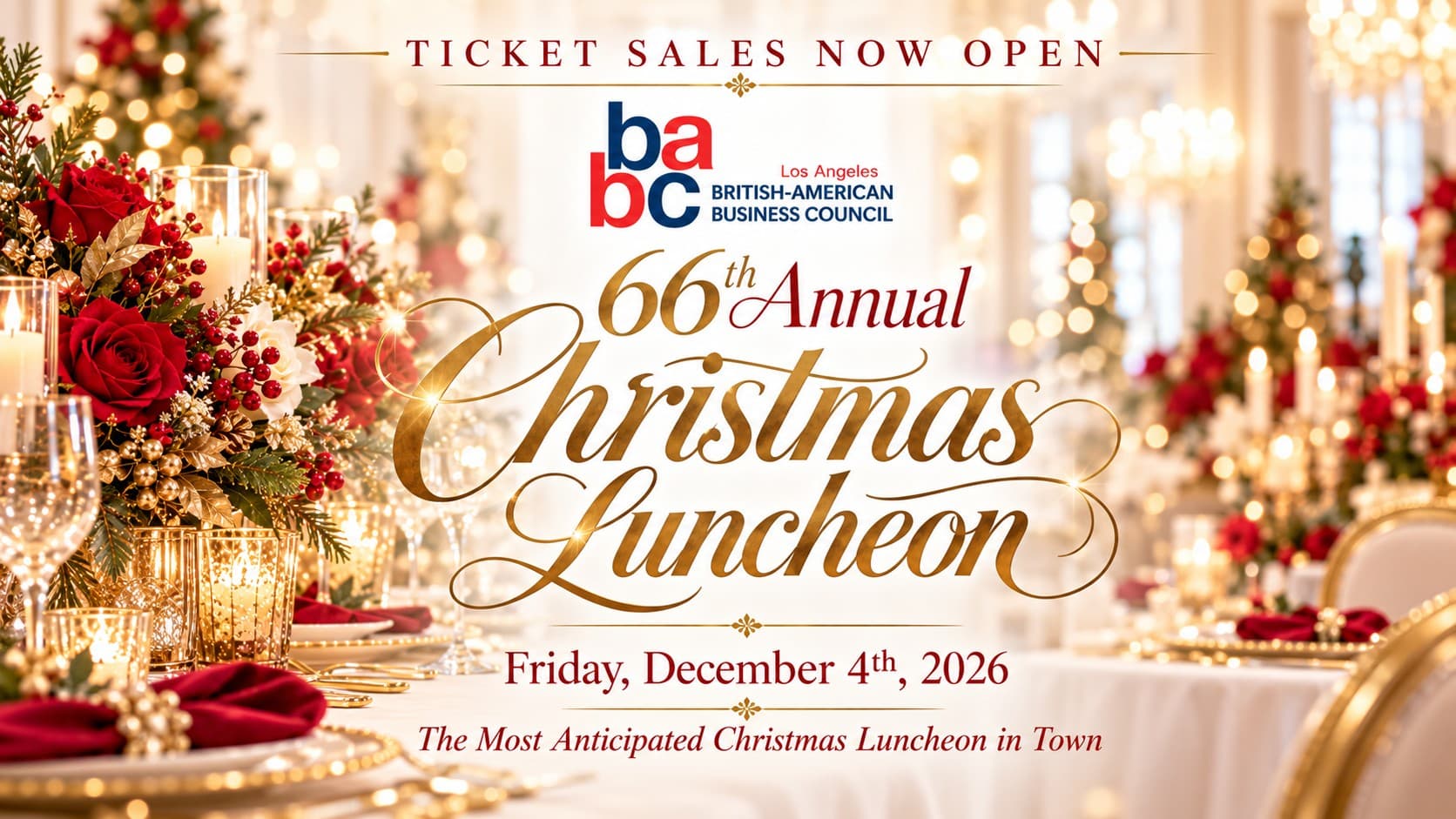 The 66th Annual Christmas Luncheon